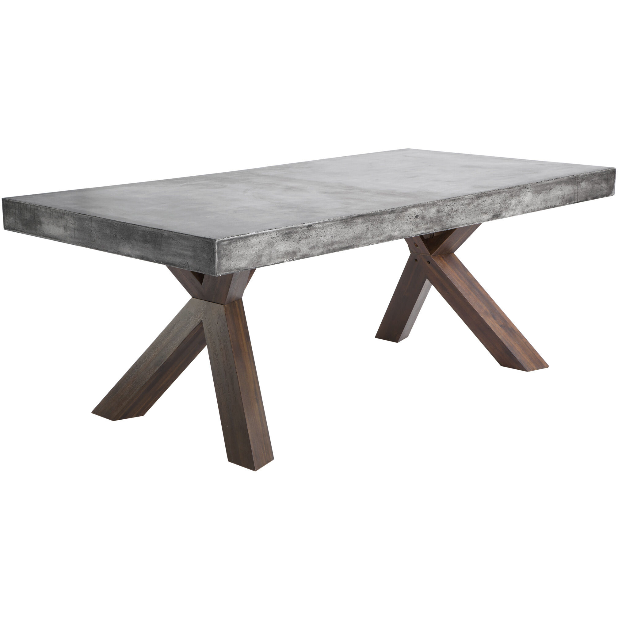 Warwick 78.75 X 39.5 inch Grey / Medium Brown Dining Table